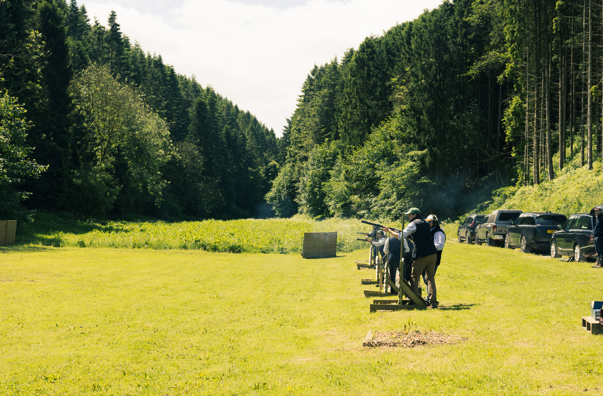 Guns on the line at the inaugural Luma Foundation Charity Clay Day, Rievaulx, 2024