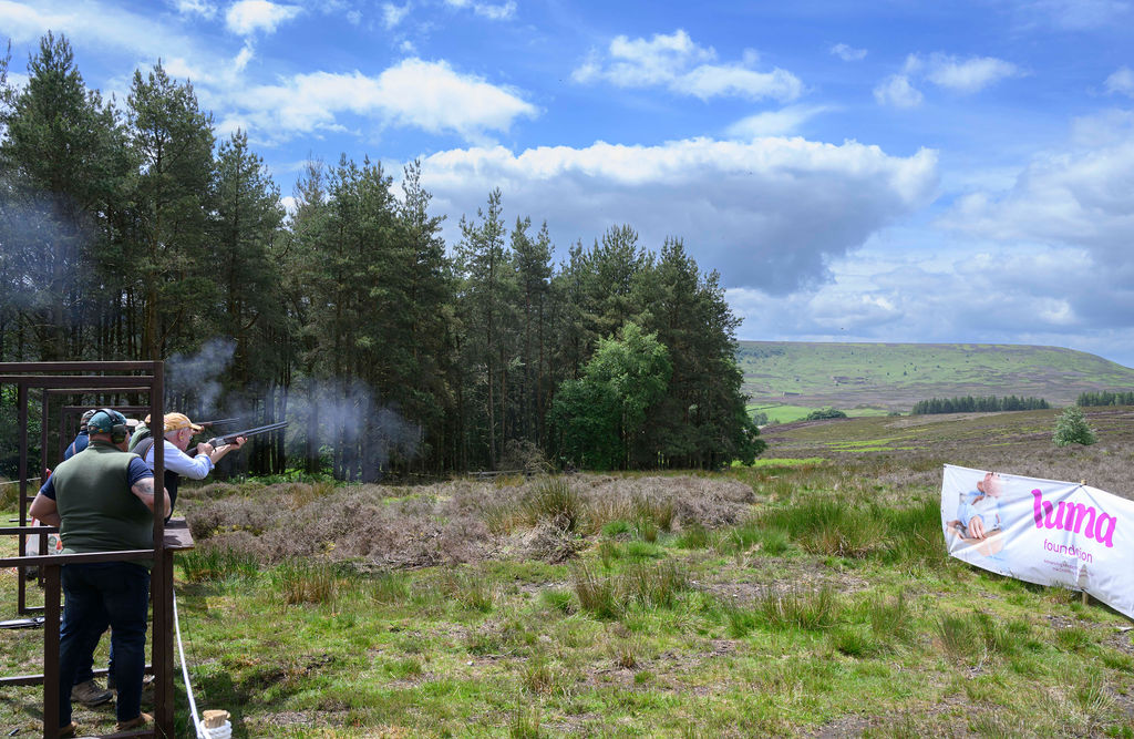 A team shooting with the North York Moors behind, 2026