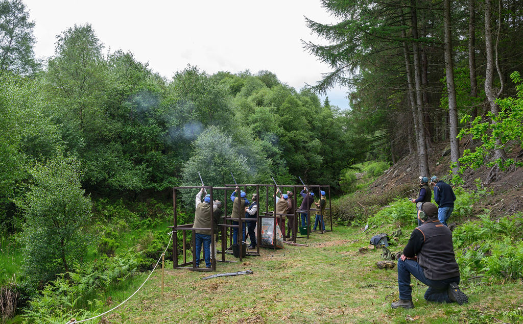 Shooting the stands among the trees at Snilesworth, 2026
